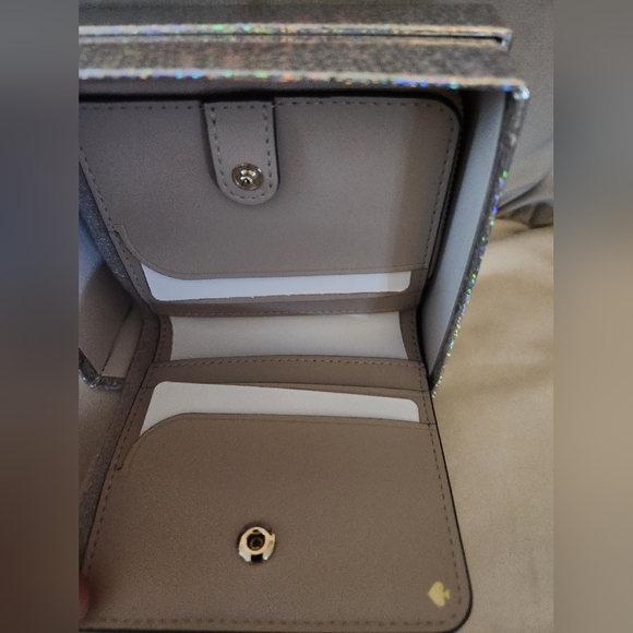 NWT Kate Spade rose gold handbag and wallet set - Picture 9 of 12